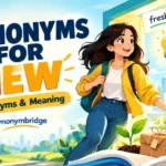 synonyms for new