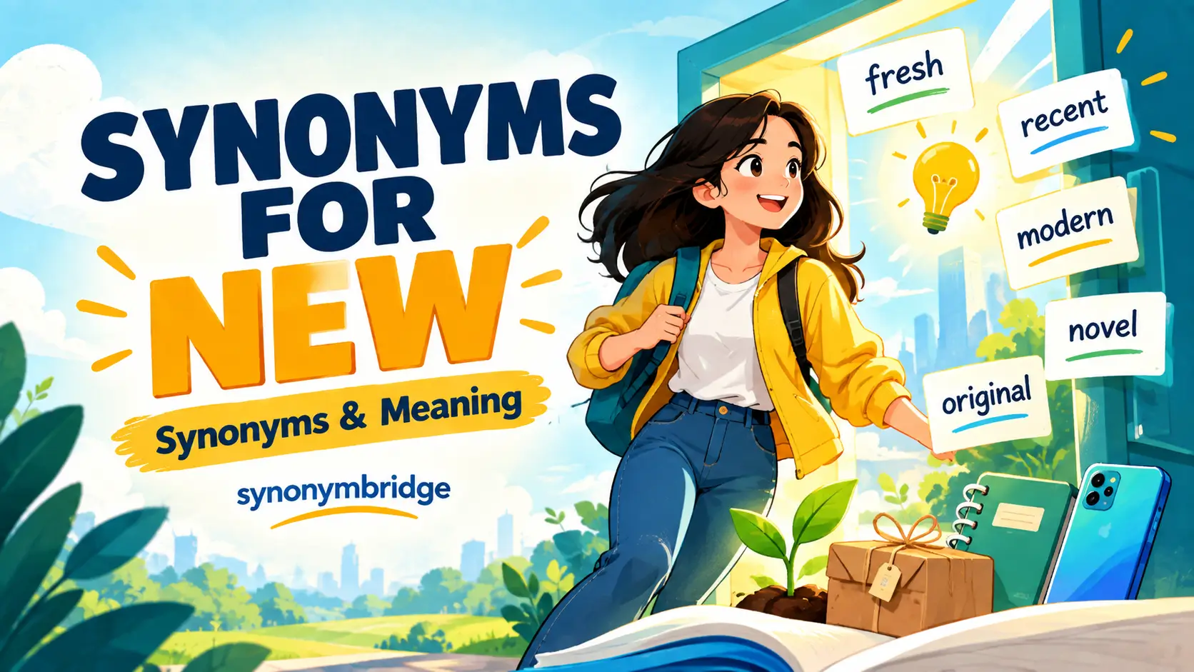 75 Synonyms for New: Better Words for Fresh, Recent, and Original