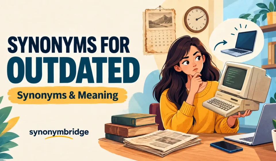 synonyms for outdated