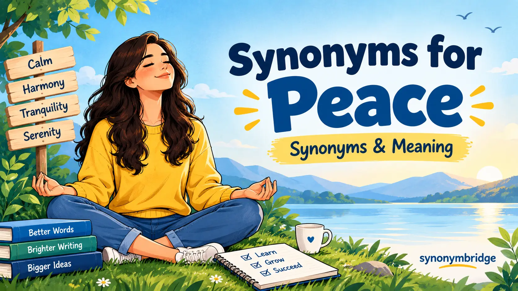 55 Synonyms for Peace: Better Words for Calm and Tranquility