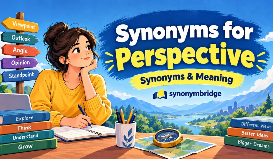 synonyms for perspective