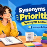 synonyms for prioritize