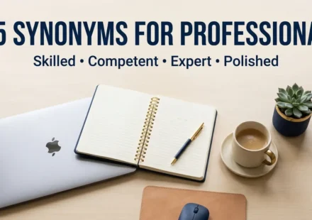 synonyms for professional