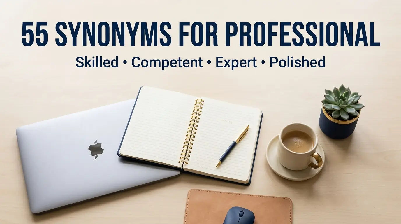 55 Synonyms for “Professional” (With Meanings & Examples)
