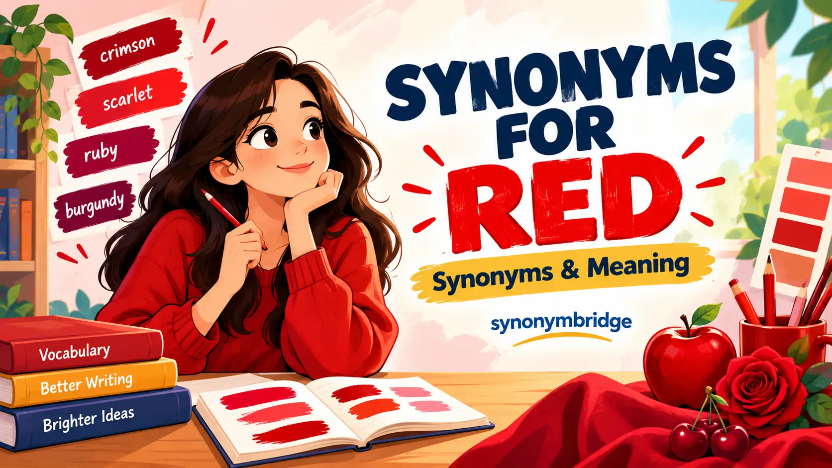 Synonyms for Red: 60 Words to Describe the Color Red