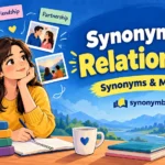 synonyms for relationship