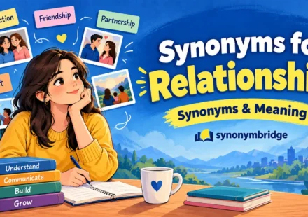 synonyms for relationship