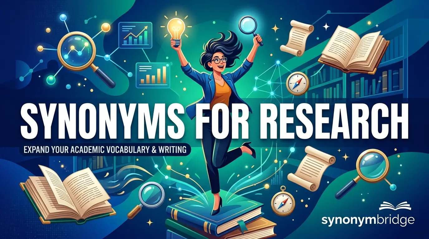 60 Synonyms for Research to Improve Your Writing