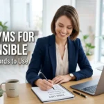 synonyms for responsible