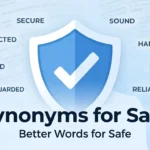 synonyms for safe