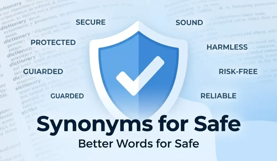 synonyms for safe