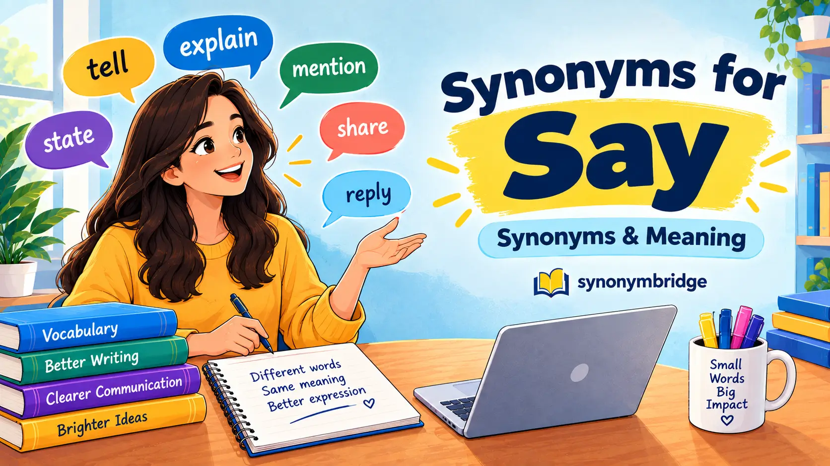 Synonyms for Say: 50 Better Words to Use in Writing