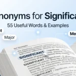 synonyms for significant