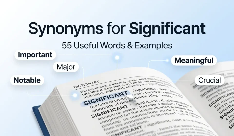 synonyms for significant