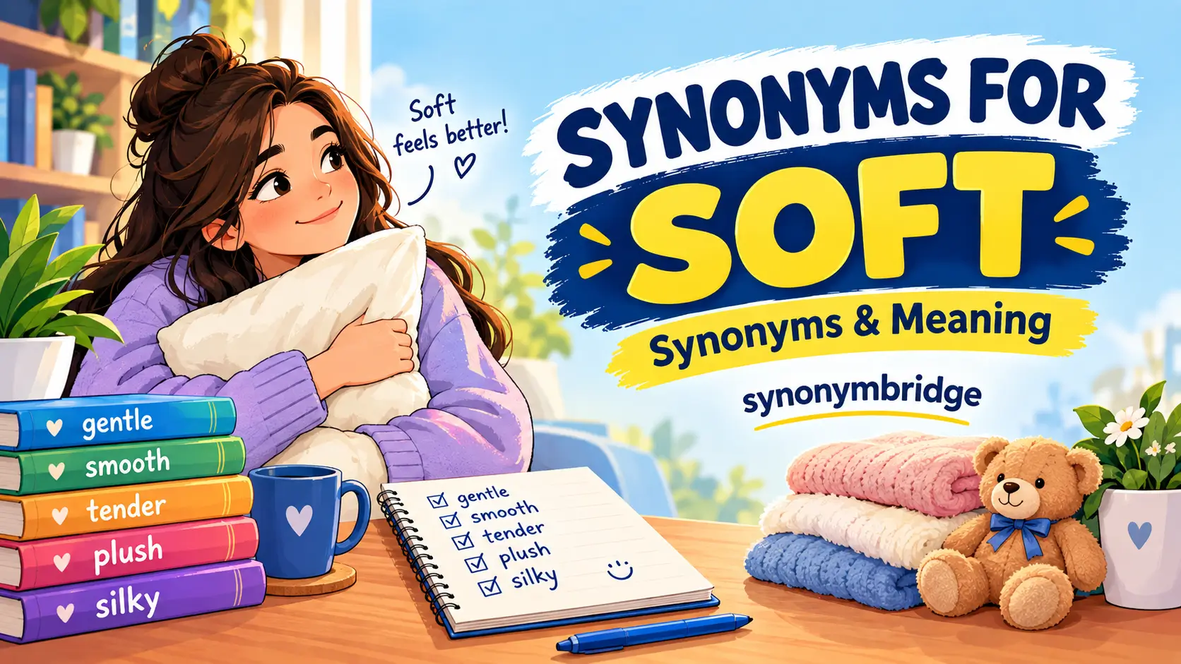60 Synonyms for Soft: Gentle, Smooth, Tender, and More