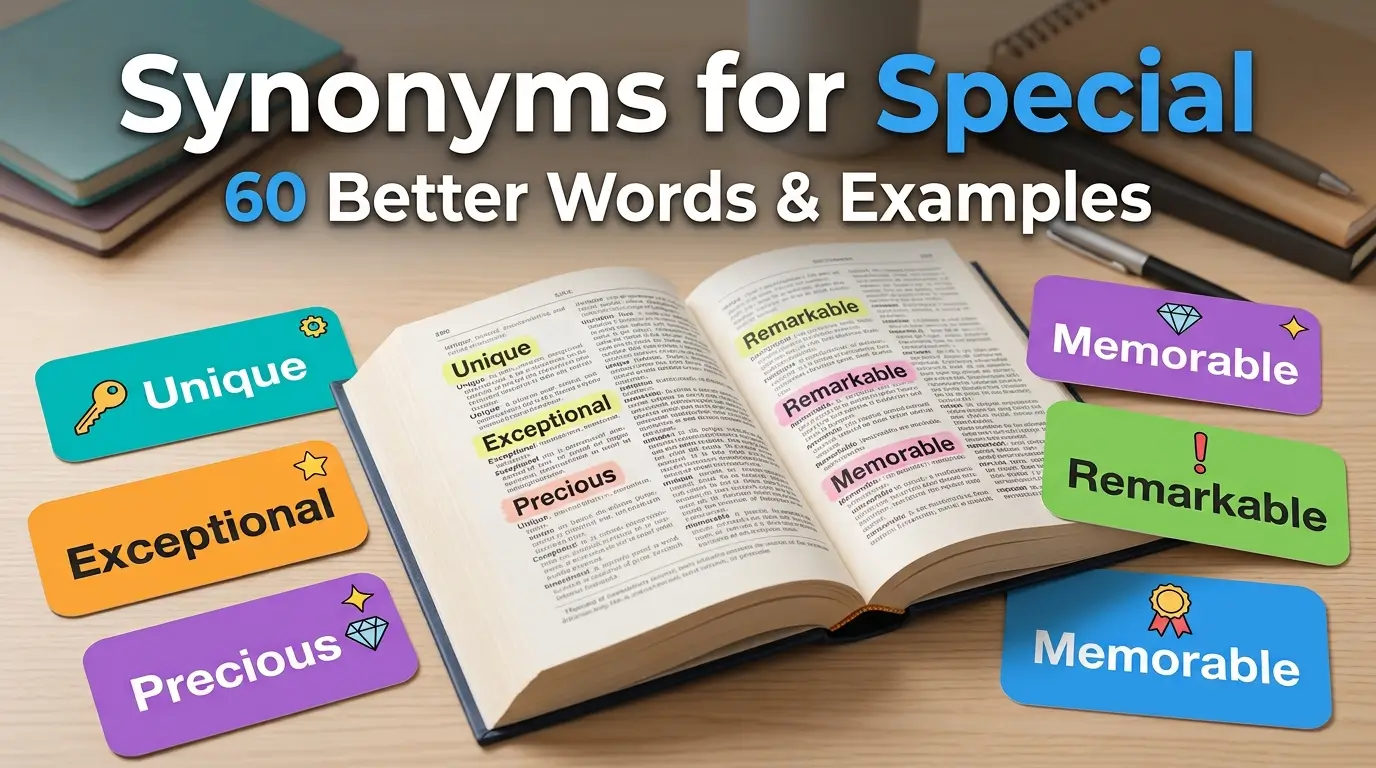 Synonyms for Special: 60 Better Words and Examples