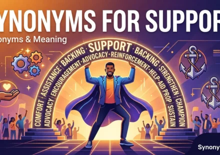 synonyms for support