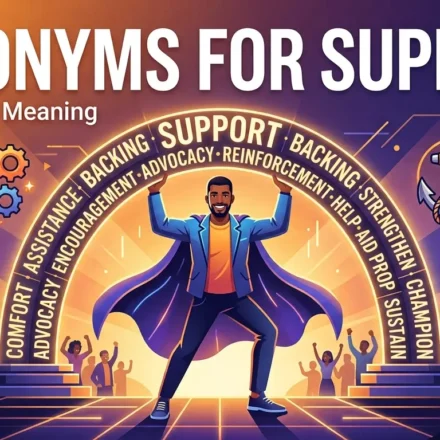 synonyms for support