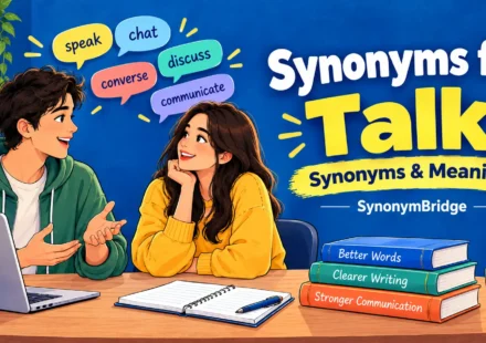 synonyms for talk