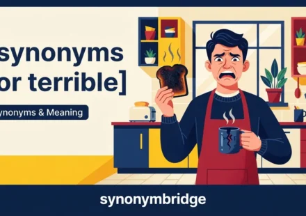 synonyms for terrible