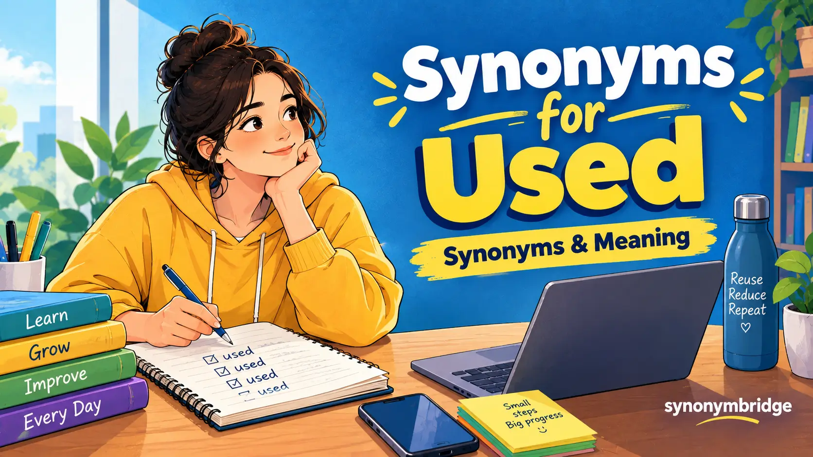50 Synonyms for Used to Improve Your English and Writing
