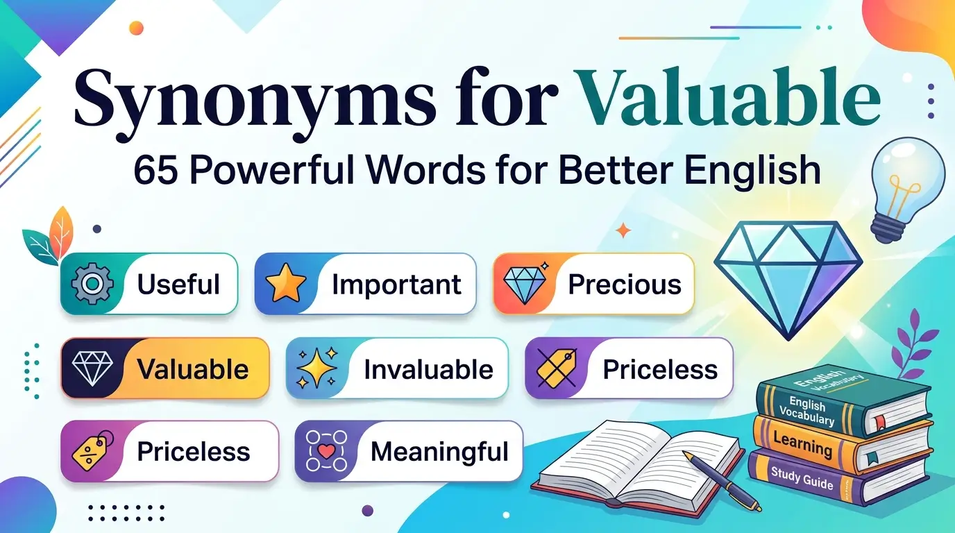 Synonyms for Valuable: 65 Powerful Words for Better English