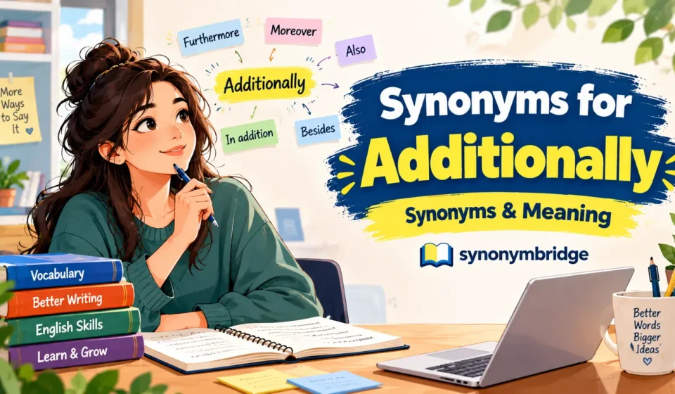 synonyms for additionally