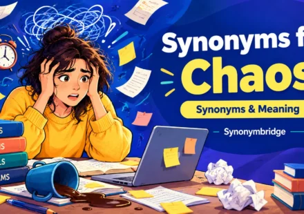 synonyms for chaos