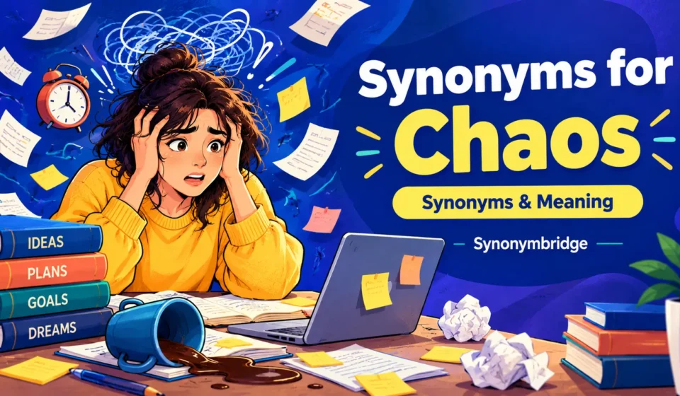 synonyms for chaos