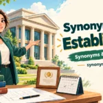 synonyms for established