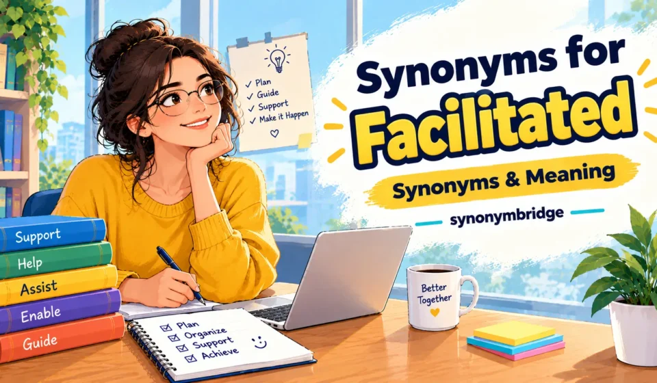 synonyms for facilitated