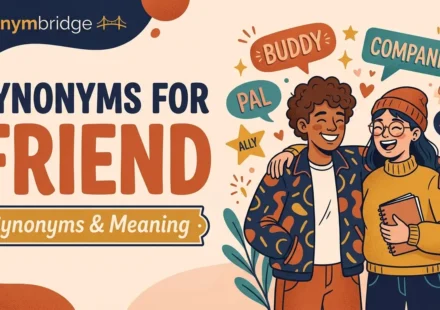 synonyms for friend
