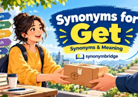 synonyms for get