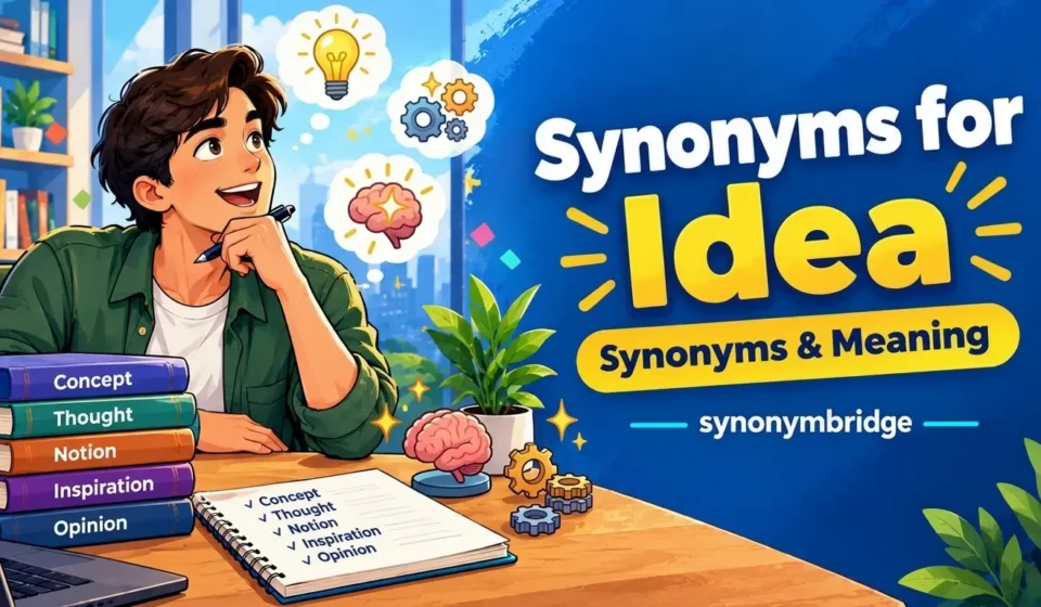 synonyms for idea