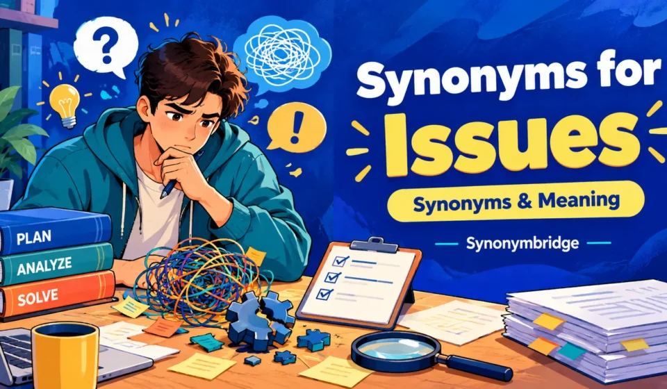 synonyms for issues