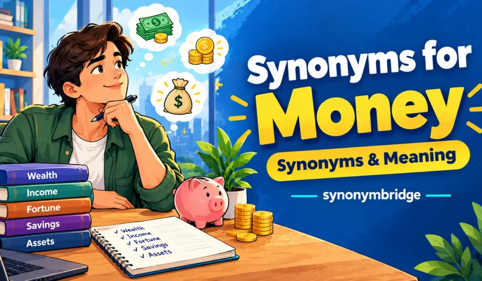 synonyms for money