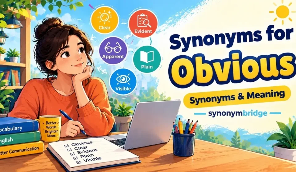 synonyms for obvious