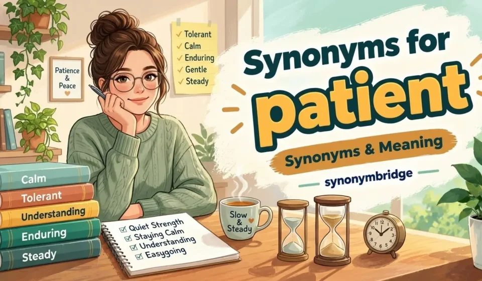 synonyms for patient