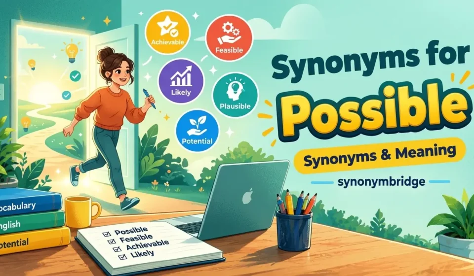 synonyms for possible