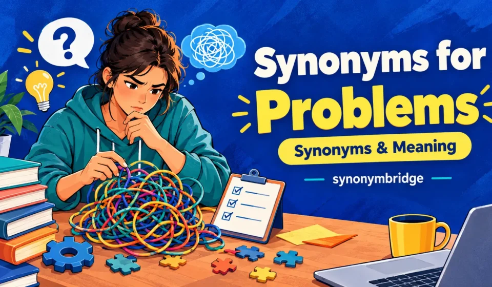 synonyms for problems