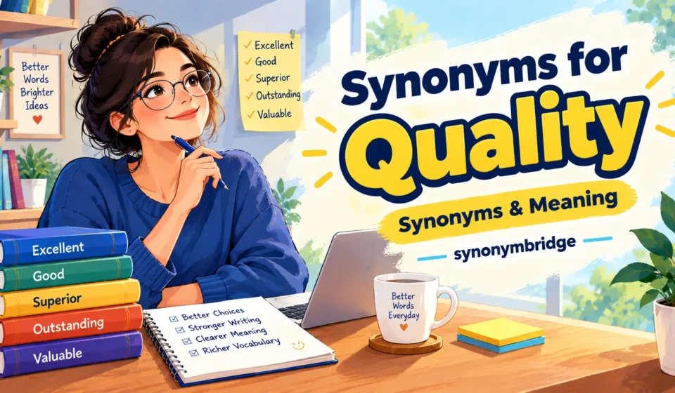synonyms for quality