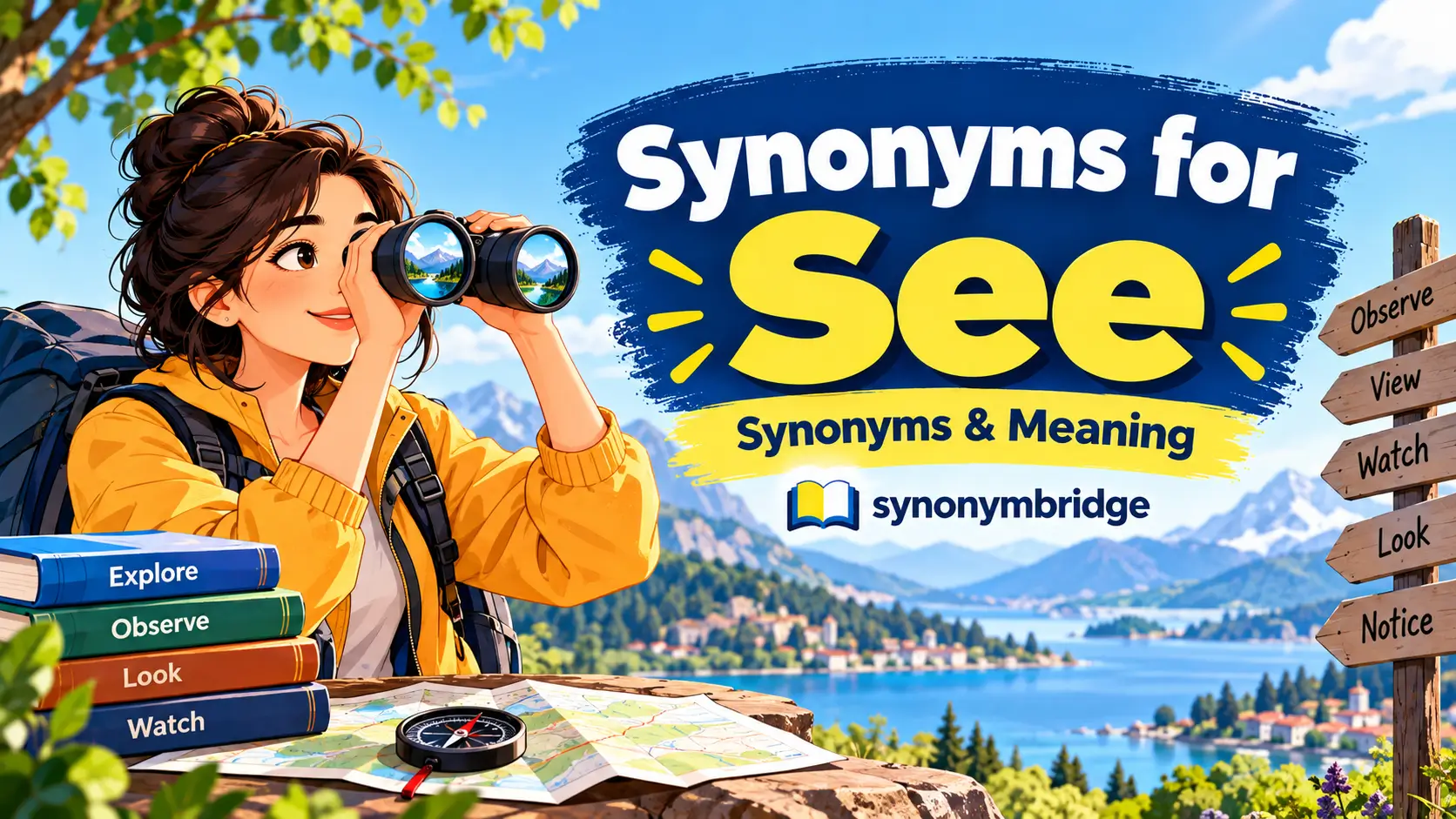 Synonyms for See: 50 Better Words to Use in Writing and Speaking
