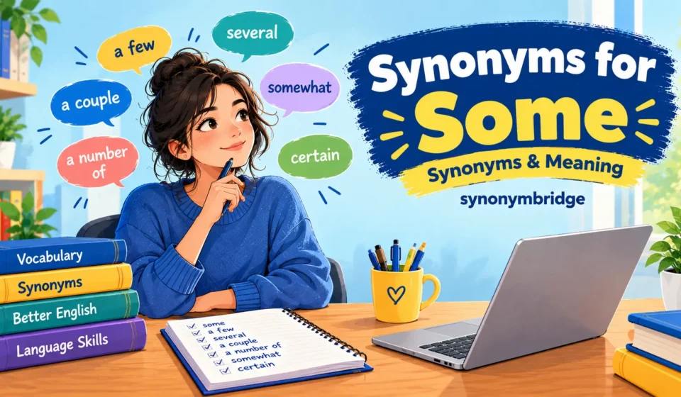 synonyms for some