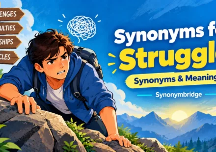 synonyms for struggle