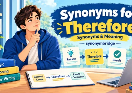 synonyms for therefore