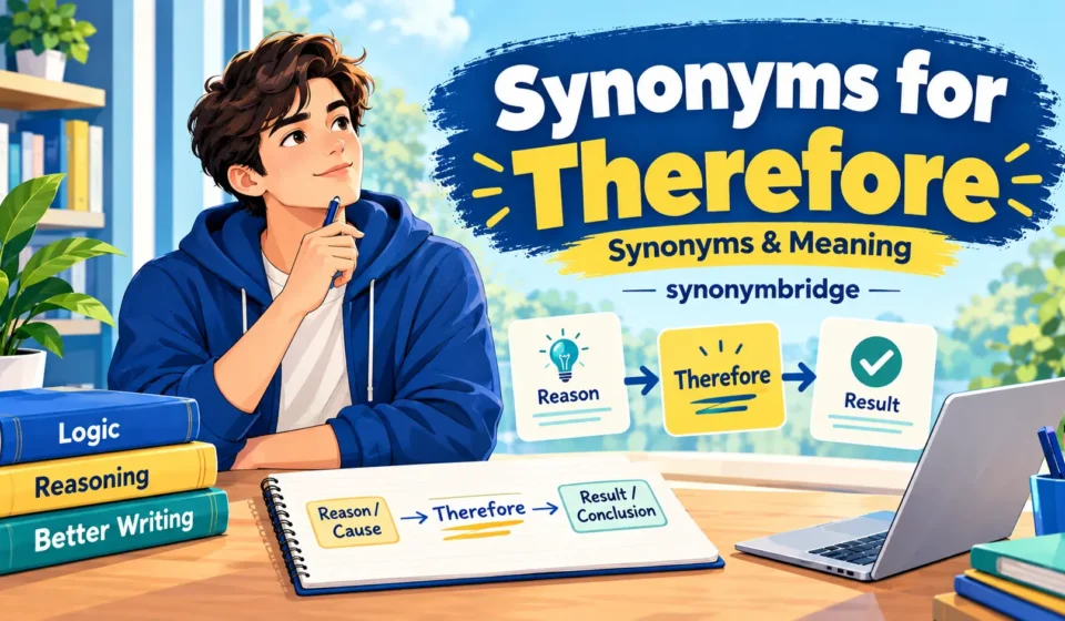 synonyms for therefore