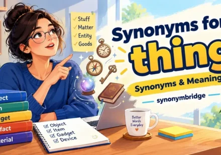 synonyms for thing