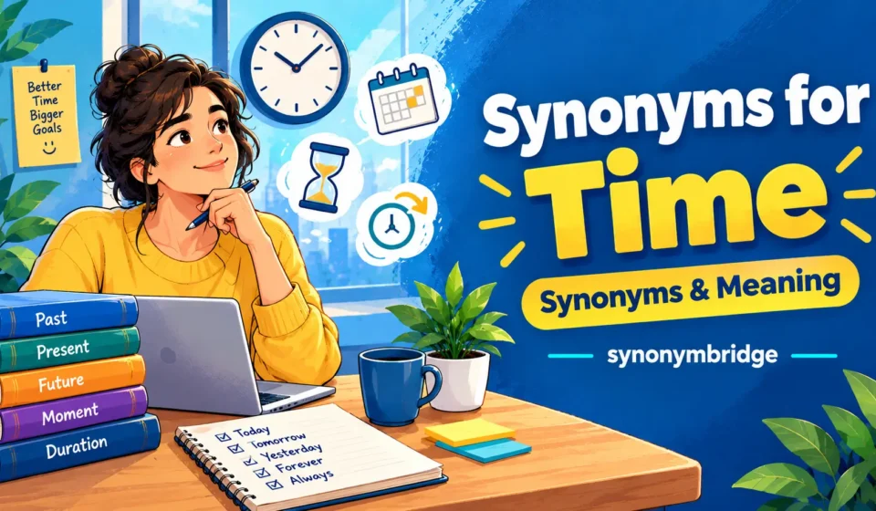 synonyms for time
