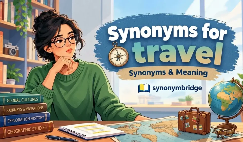 synonyms for travel