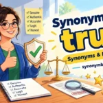 synonyms for true